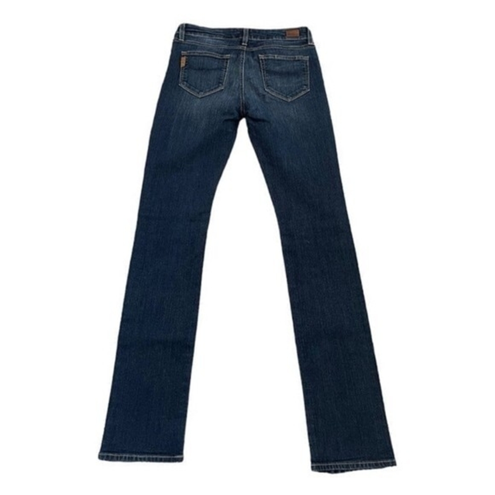 PAIGE Skyline Straight Dark Wash Blue Jeans Womens Sz 29 31W VG - Picture 6 of 6